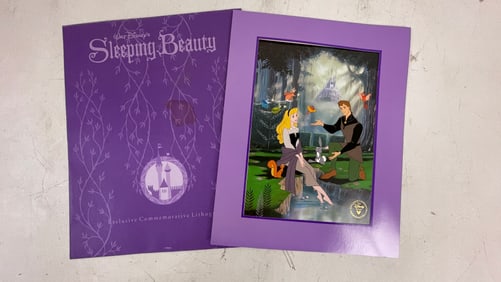Sleeping Beauty Commemorative Lithograph