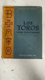 Los Toros Tratado Tecnico E Historico by Jose Ma de Cossio