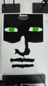 Vintage Zorro Foreign Movie Poster