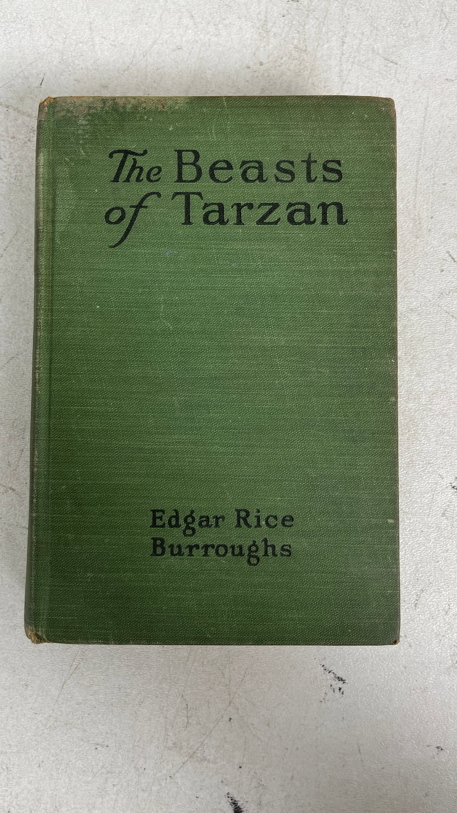 The Beasts of Tarzan Edgar Rice Burroughs 1916 HC Book: The Beasts of Tarzan Edgar Rice Burroughs 1916 HC Book