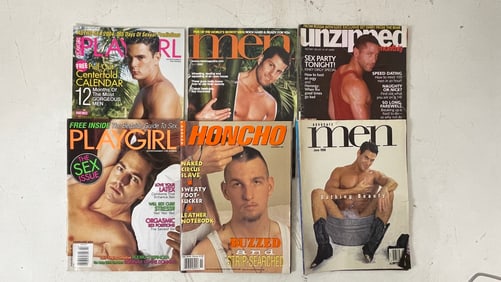 Vintage Gay Male Interest Magazines