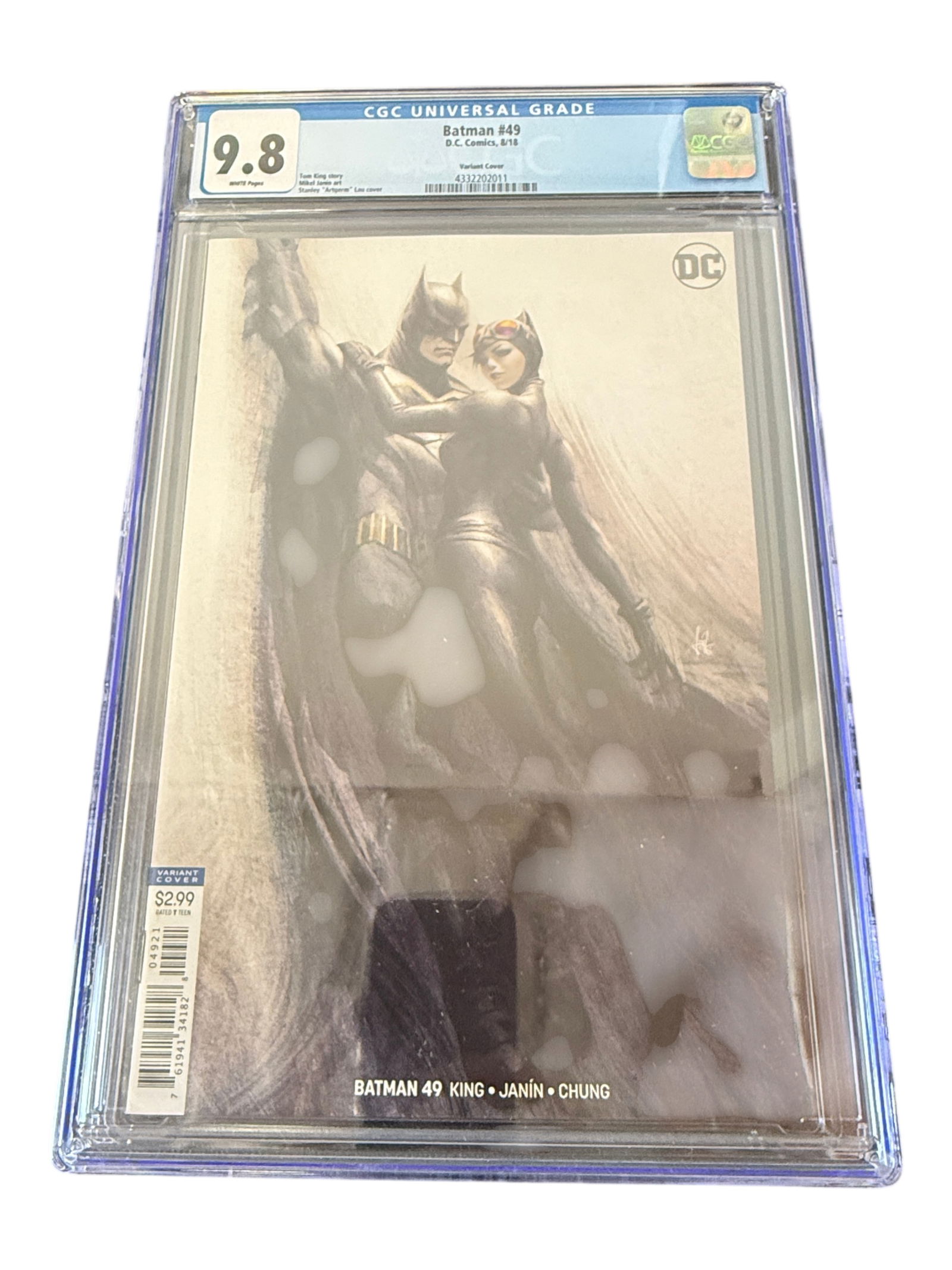 Batman #49 (DC 2018) CGC 9.8 Comic Book (1 of 1)