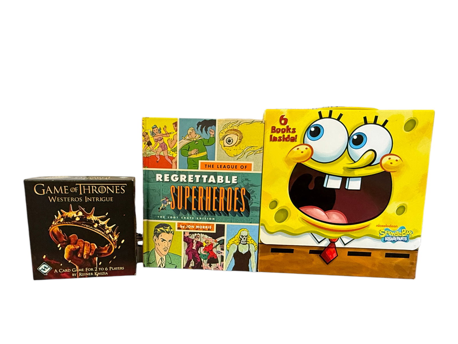 Spongebob and Game of Thrones Collectibles: Spongebob and Game of Thrones Collectibles