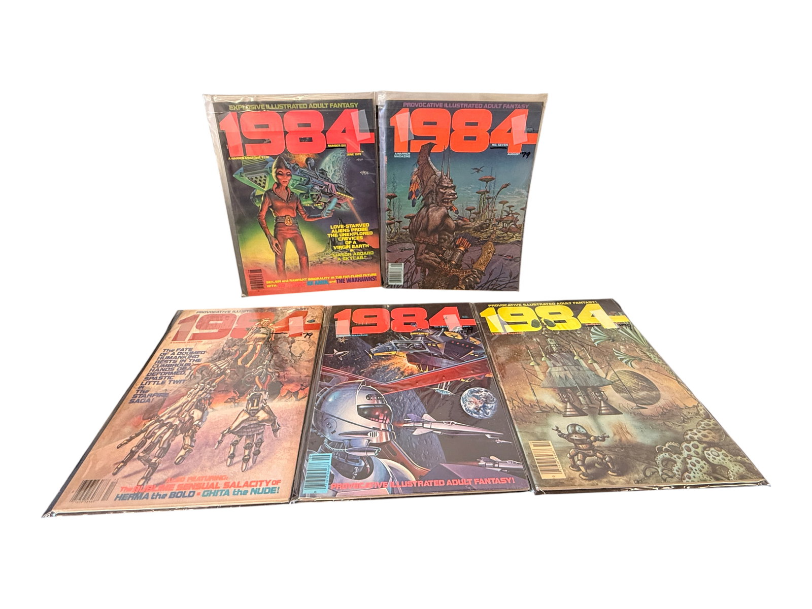 1984 Vintage Sci-Fi Magazine Collection Lot (1 of 1)