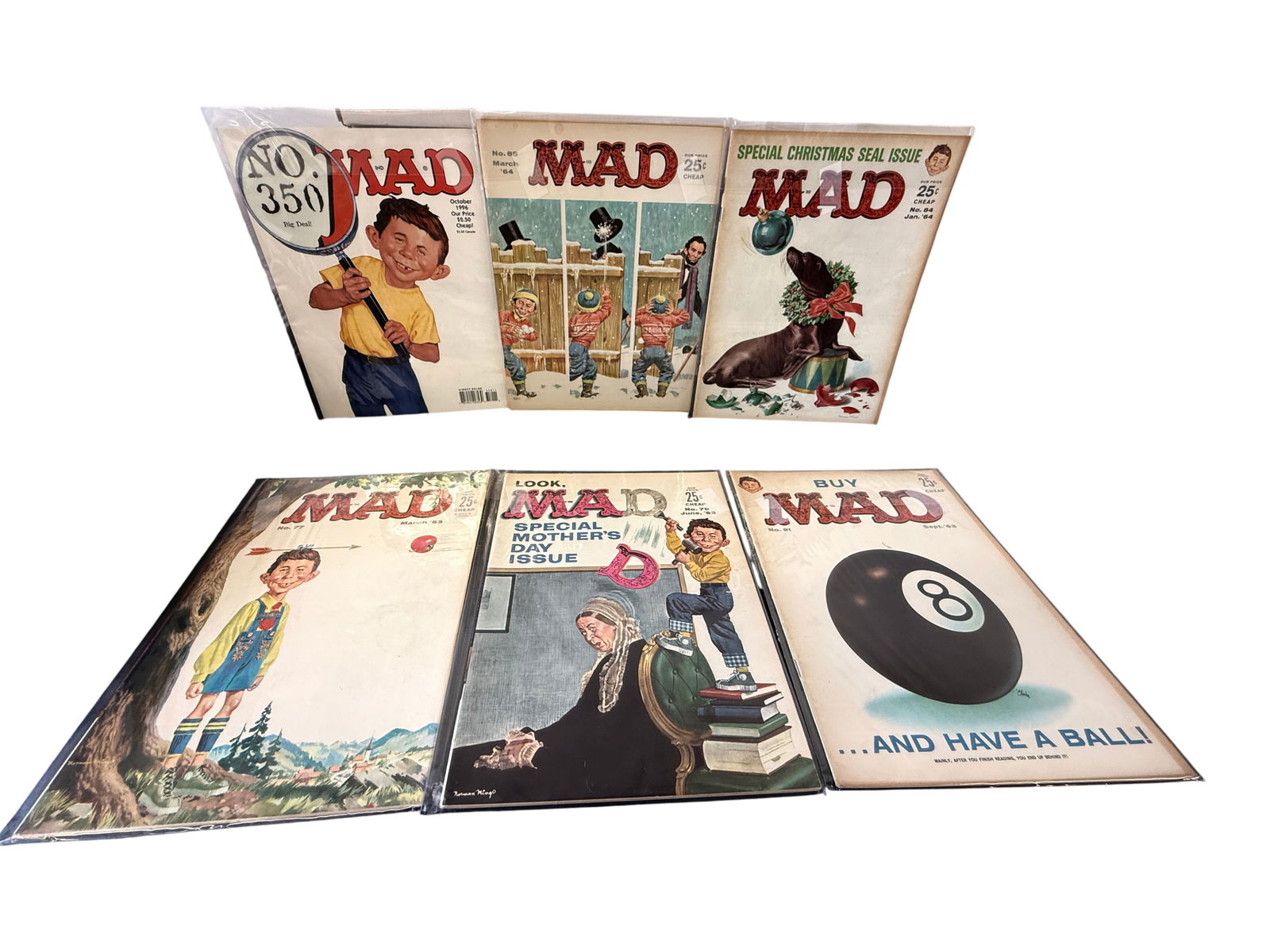 Vintage MAD Magazine Collection Lot (1 of 1)
