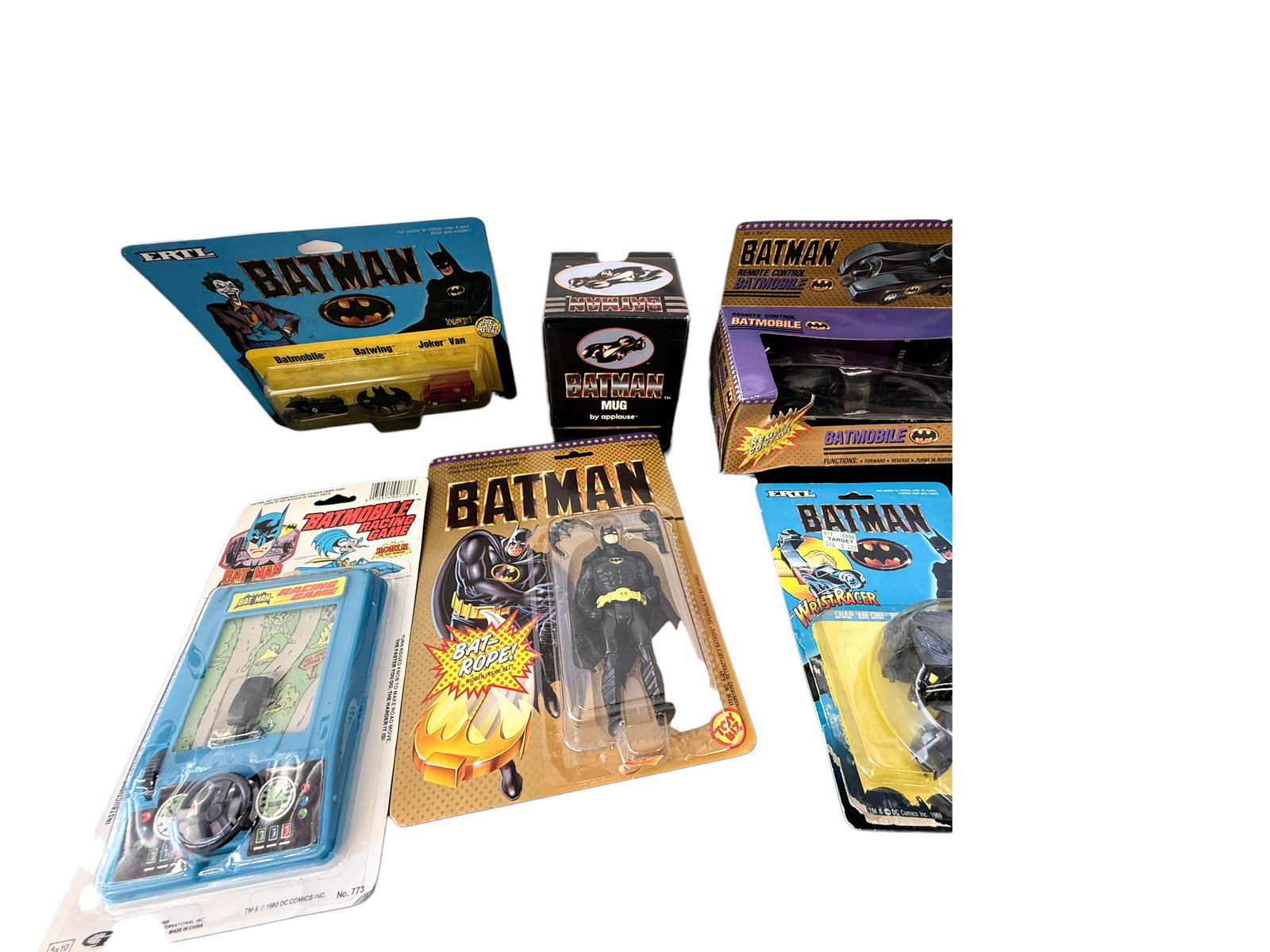 Vintage Batman Action Figure Collection Lot (1 of 1)