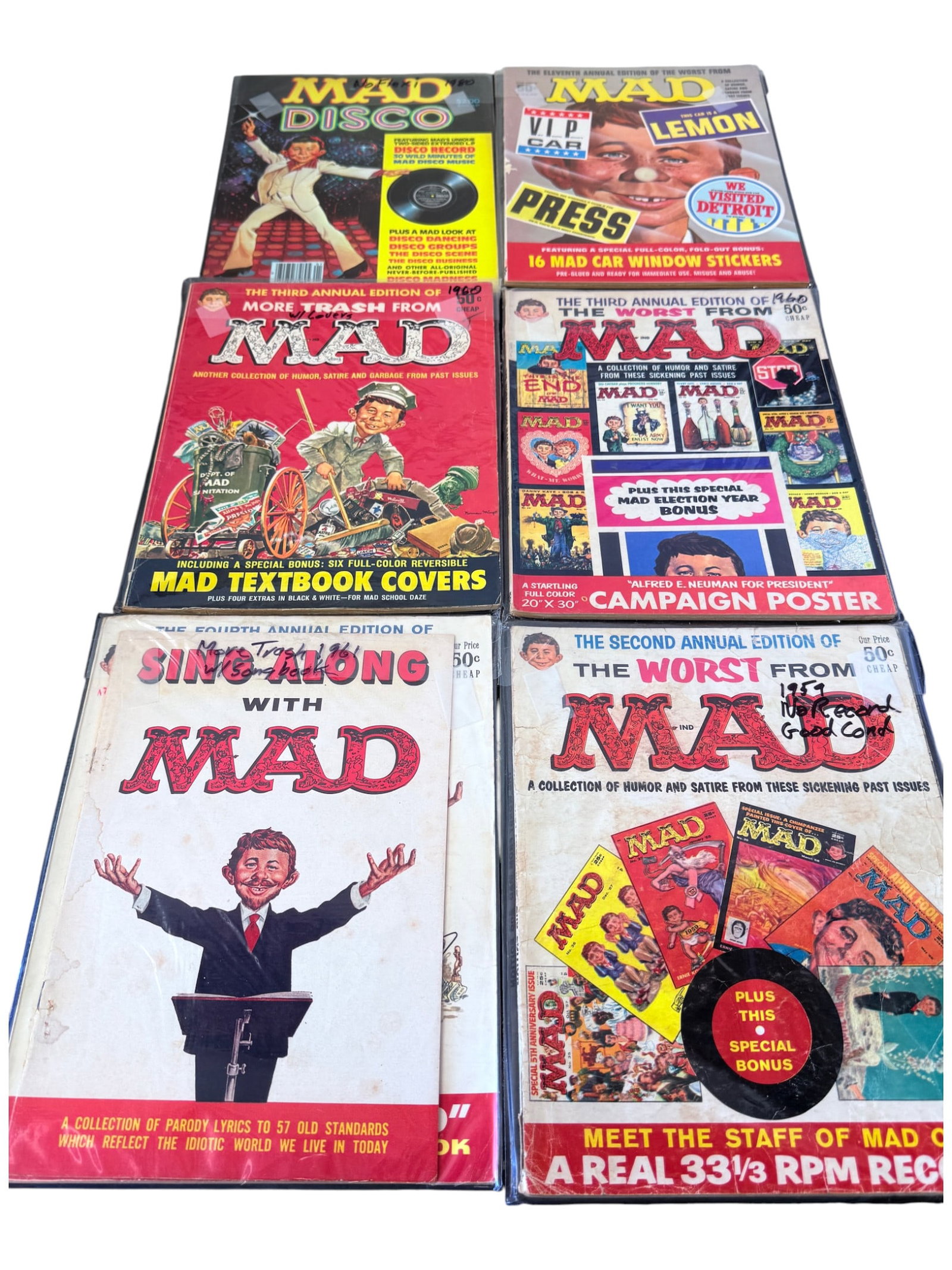 Vintage MAD Magazine Collection Lot (1 of 1)