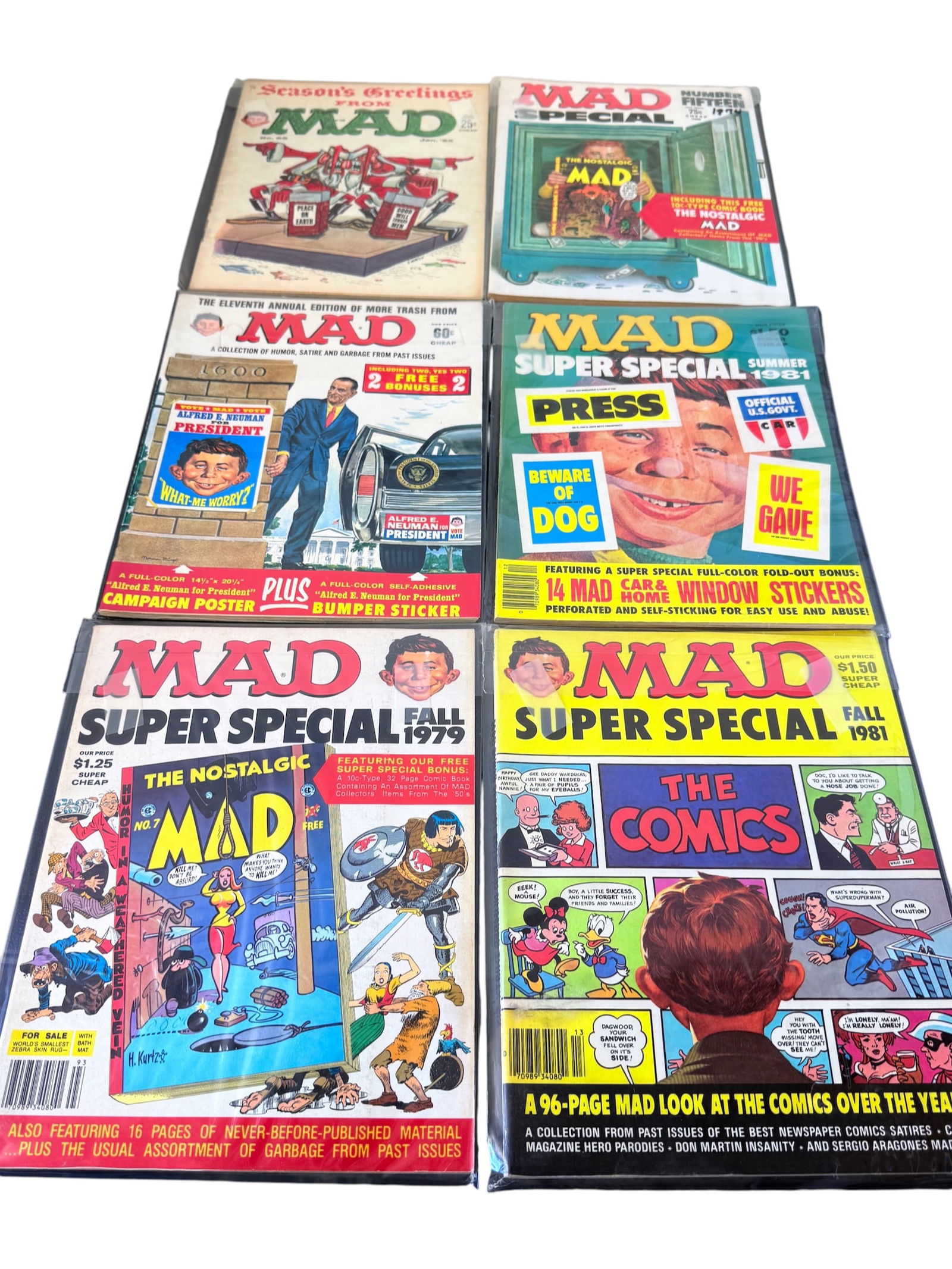 Vintage MAD Magazine Collection Lot (1 of 1)