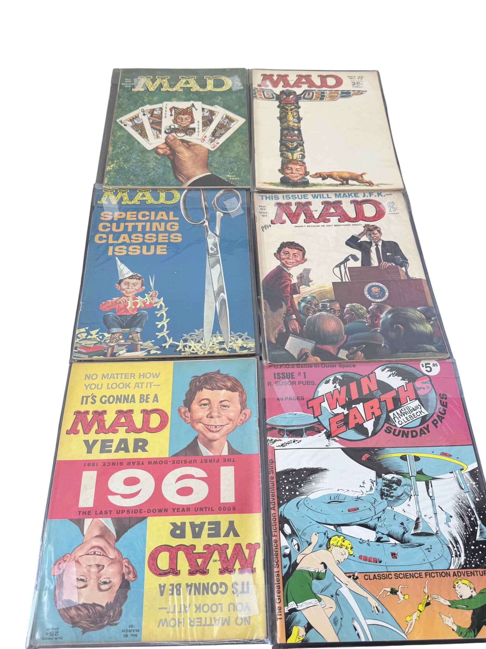 Vintage MAD Magazine Collection Lot (1 of 1)