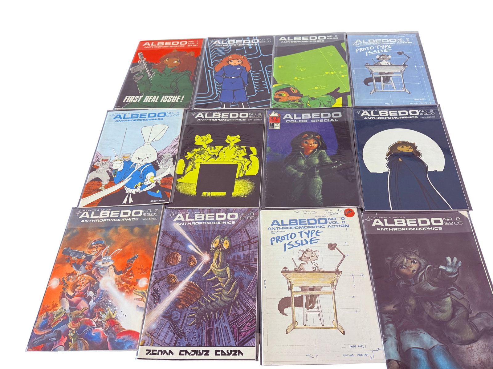 Vintage Albedo Comic Book Collection Lot: Vintage Albedo Comic Book Collection Lot