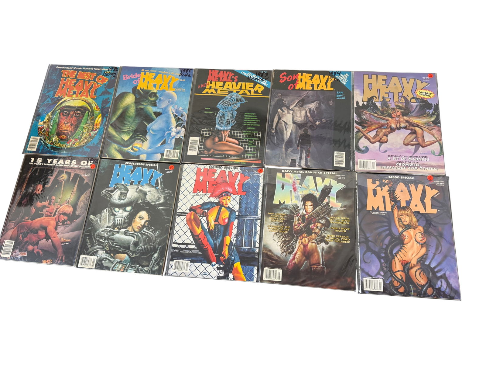 Vintage Heavy Metal Magazine Collection Lot (1 of 1)