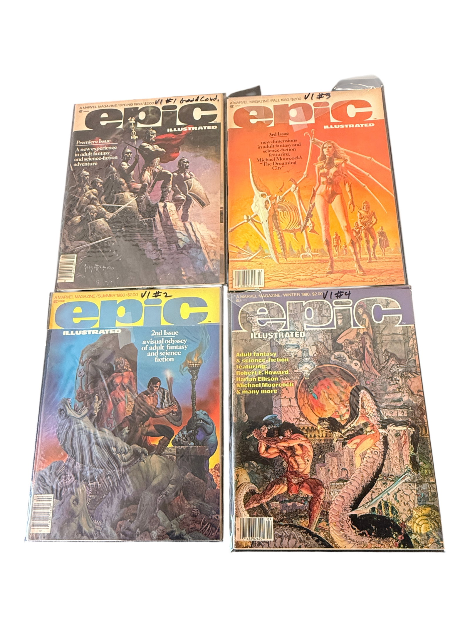 Vintage EPIC Illustrated Magazine Collection Lot (1 of 1)