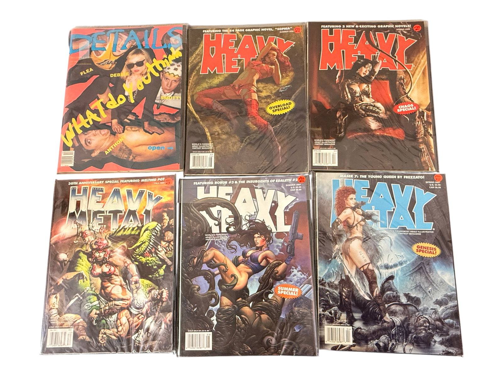 Vintage Heavy Metal Magazine Collection Lot (1 of 1)