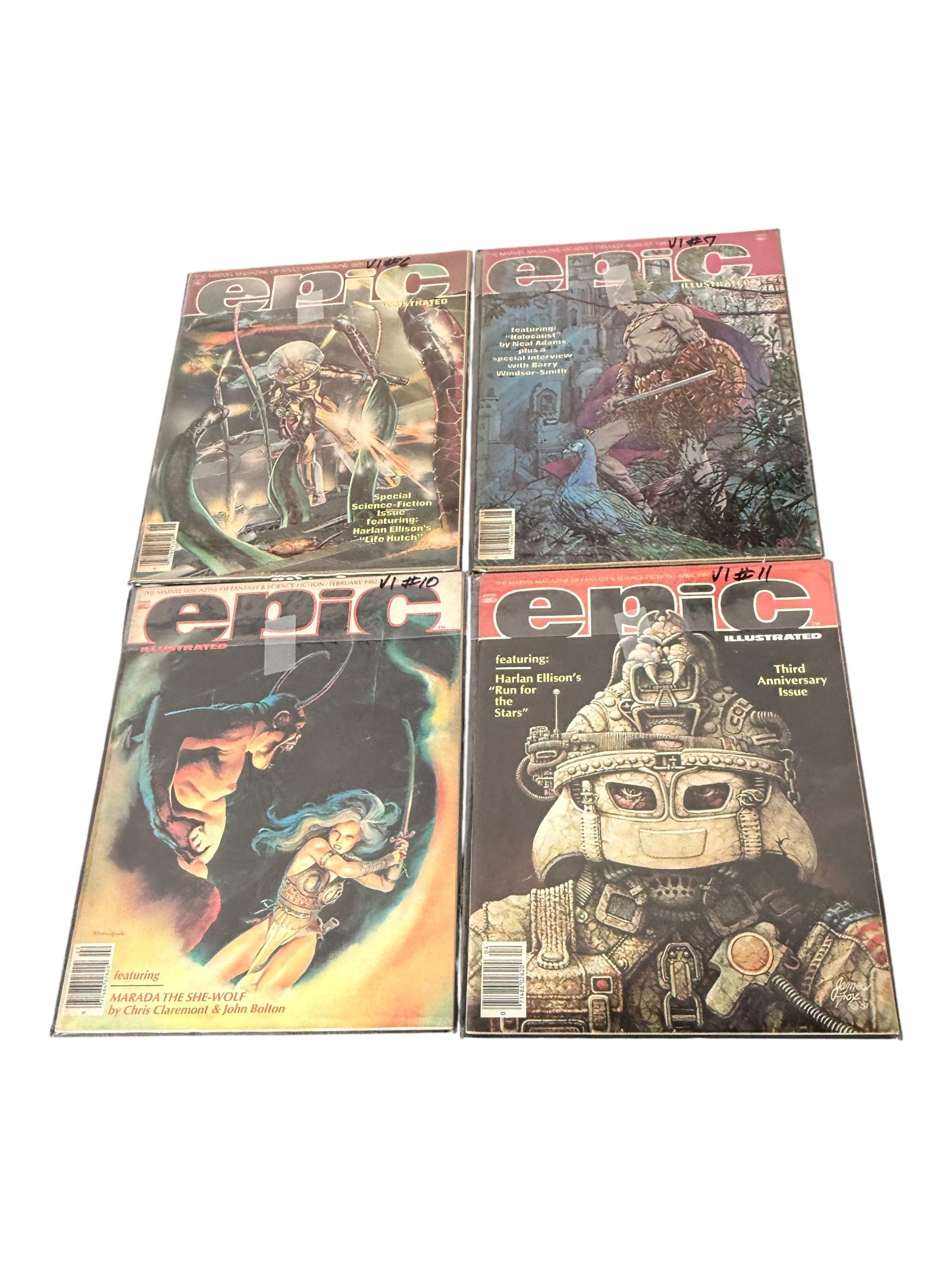 Vintage EPIC Illustrated Magazine Collection Lot (1 of 1)