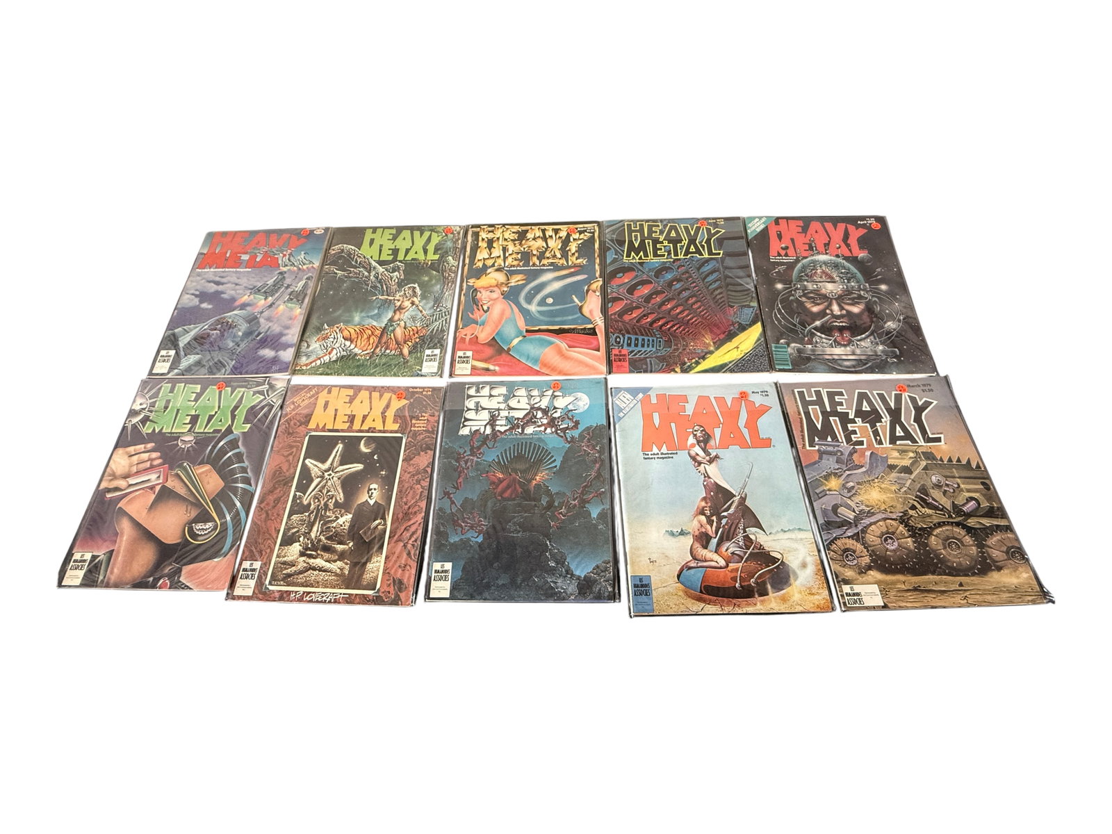 Vintage Heavy Metal Magazine Collection Lot (1 of 1)