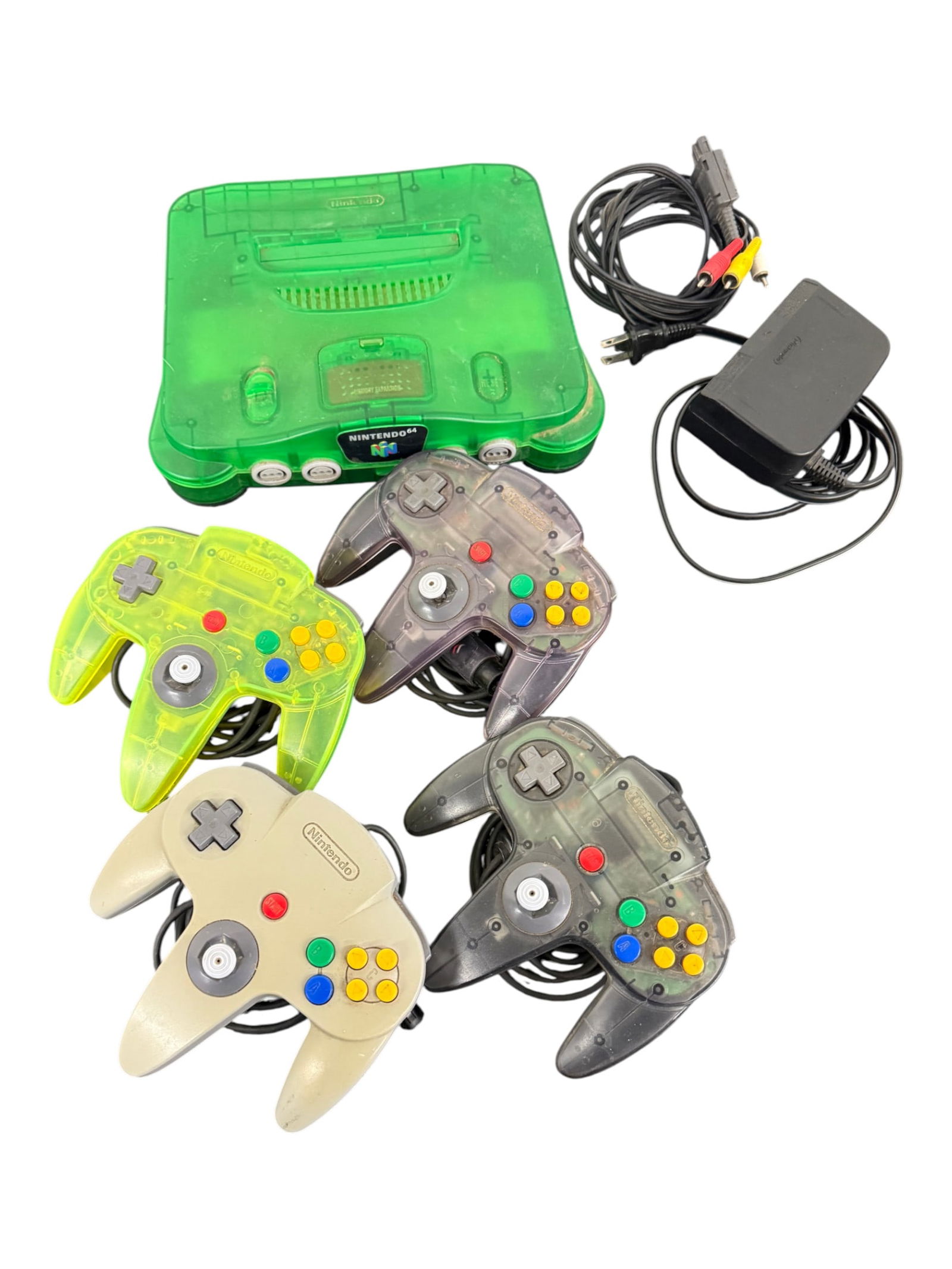 Nintendo 64 Console with Controllers and 25 Games - 2