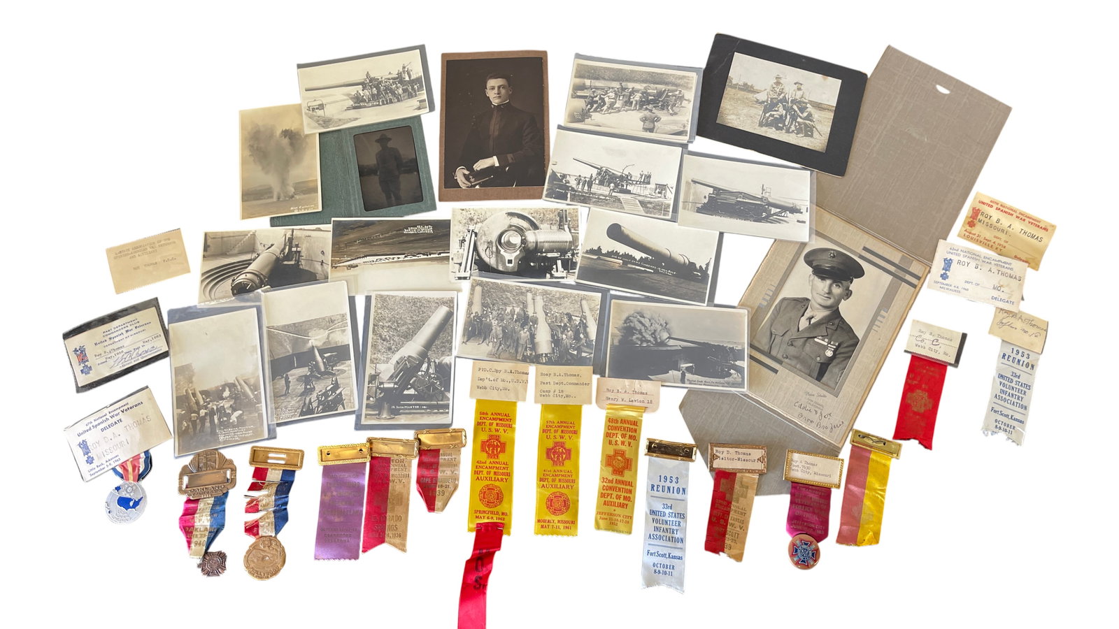 Collection of WWII Photographs and Ephemera: Collection of WWII Photographs and Ephemera