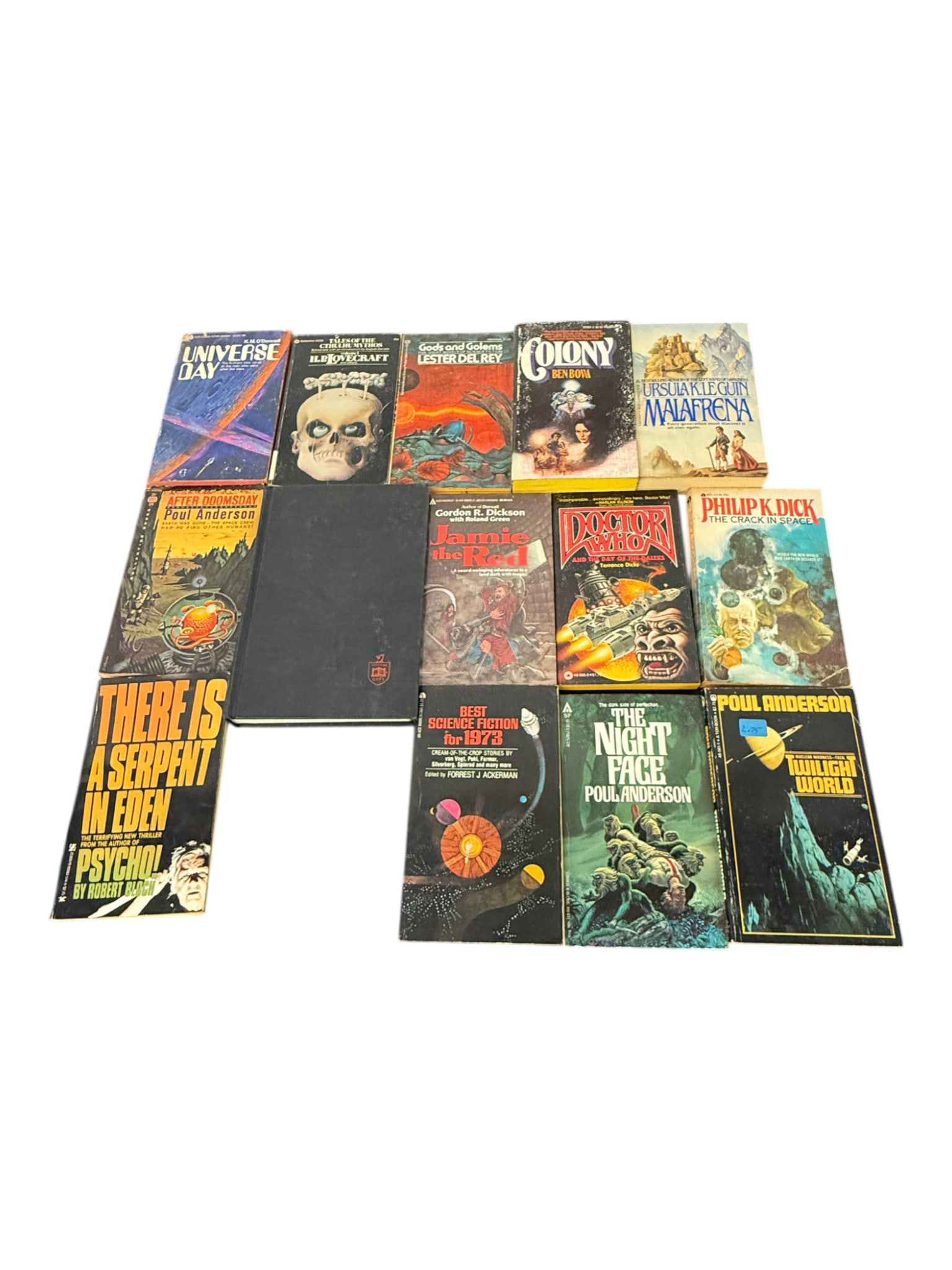 Vintage Sci-Fi Book Collection Lot (1 of 2)