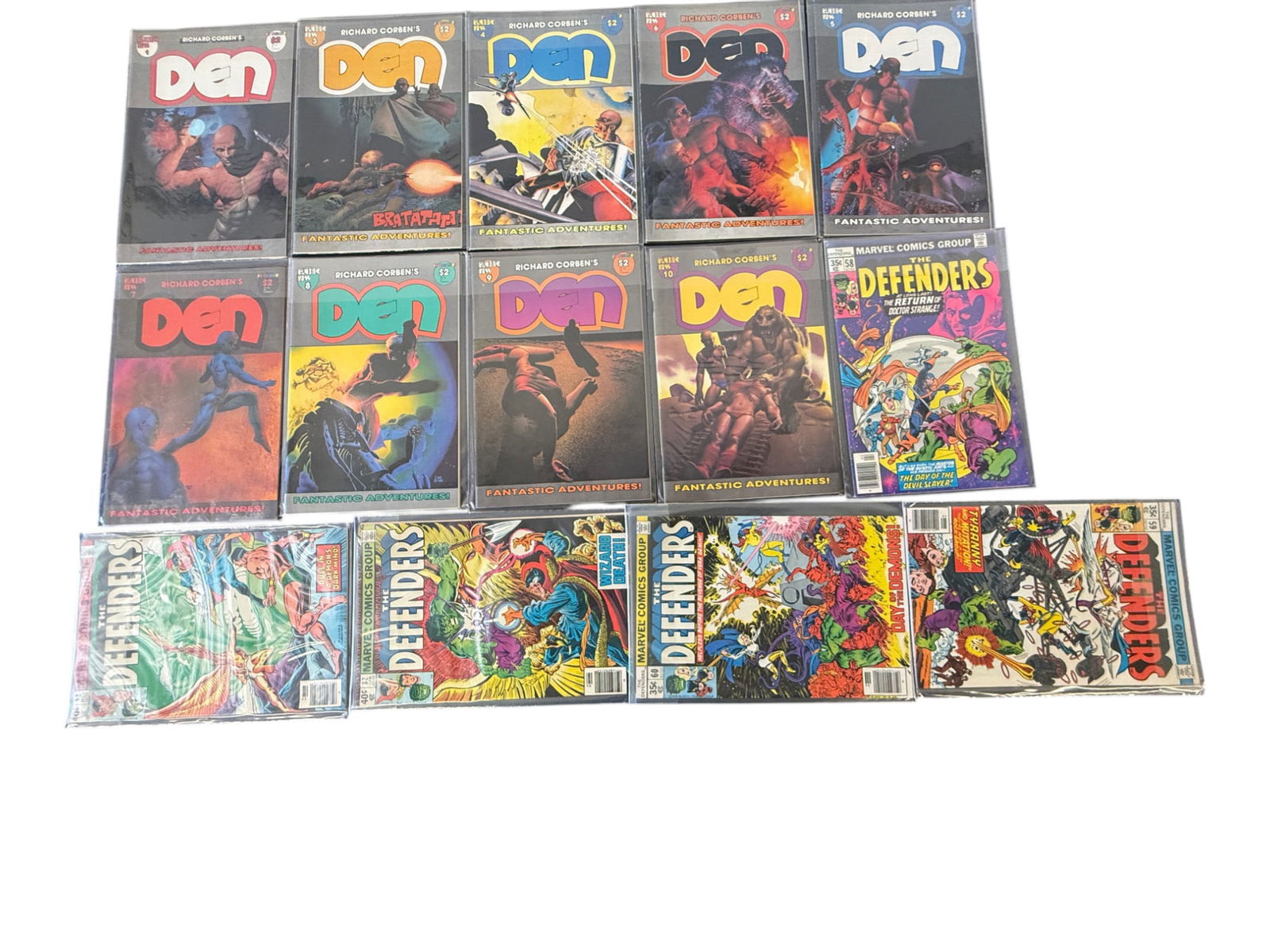 Vintage Comic Book Collection Lot: Vintage Comic Book Collection Lot