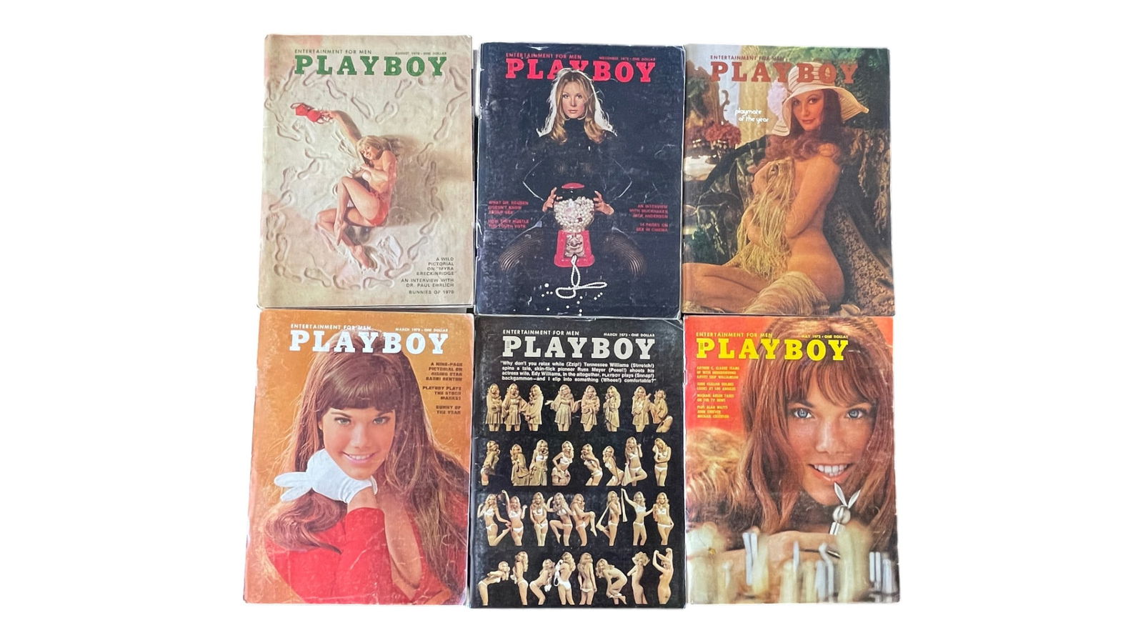 Vintage Playboy Magazine Collection Lot: Vintage Playboy Magazine Collection Lot