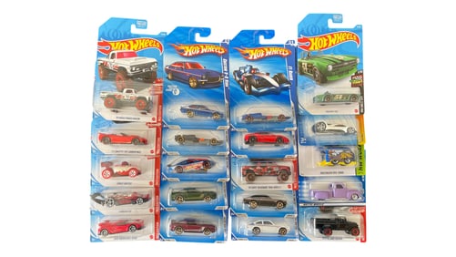 Vintage Hot Wheels Model Car Collection Lot