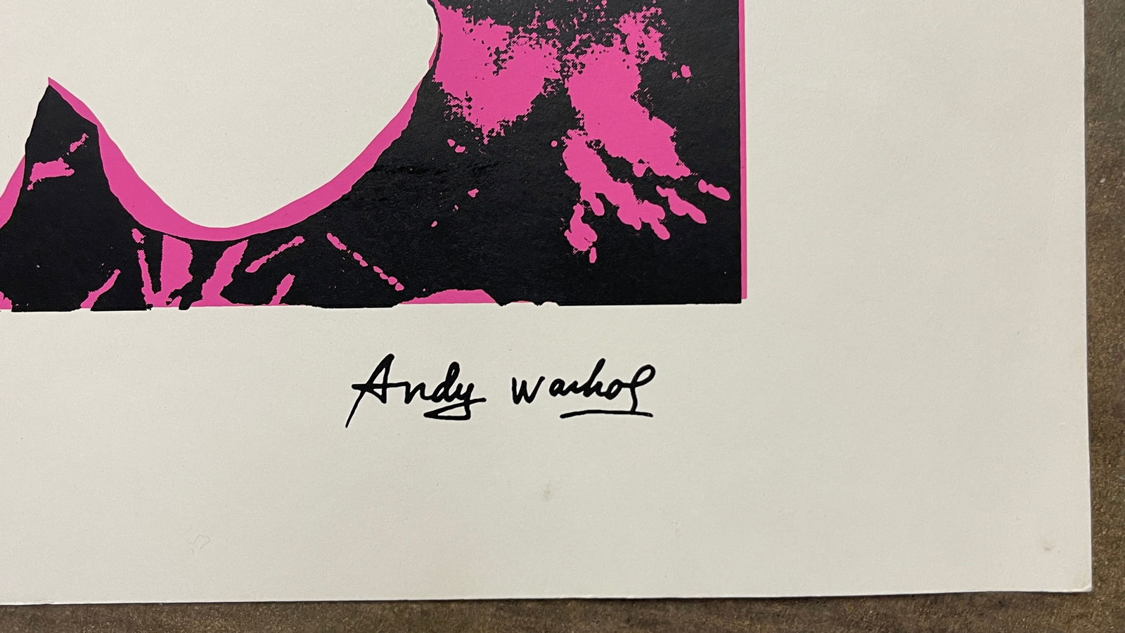 Andy Warhol - Flowers (White) Screenprint - 2