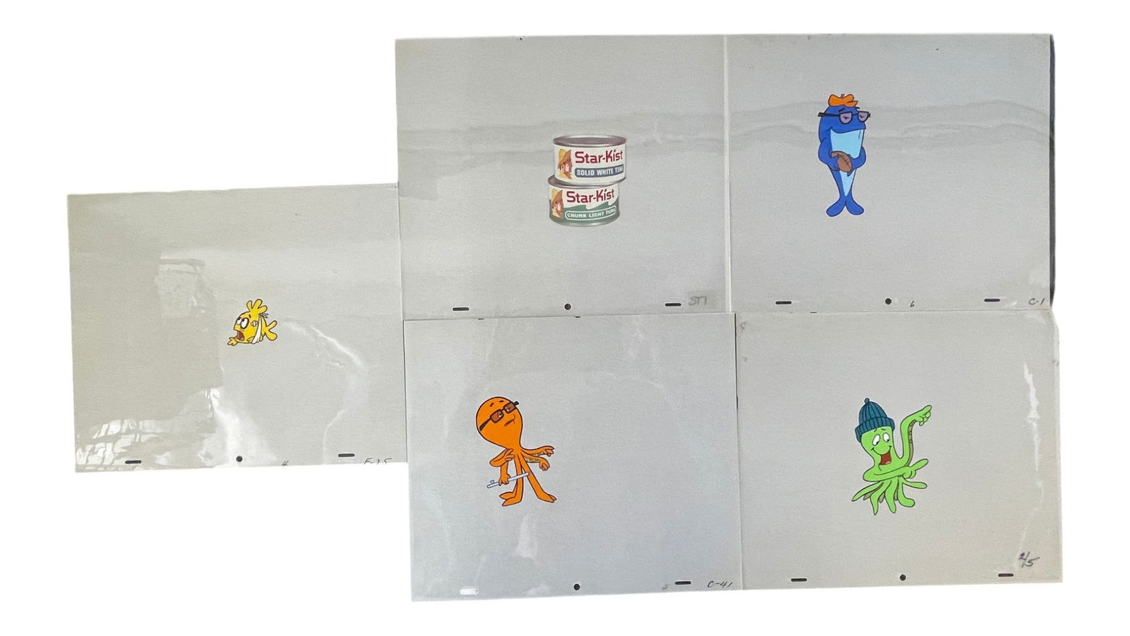 Star-Kist Tuna Original Animation Cels: Star-Kist Tuna Original Animation Cels