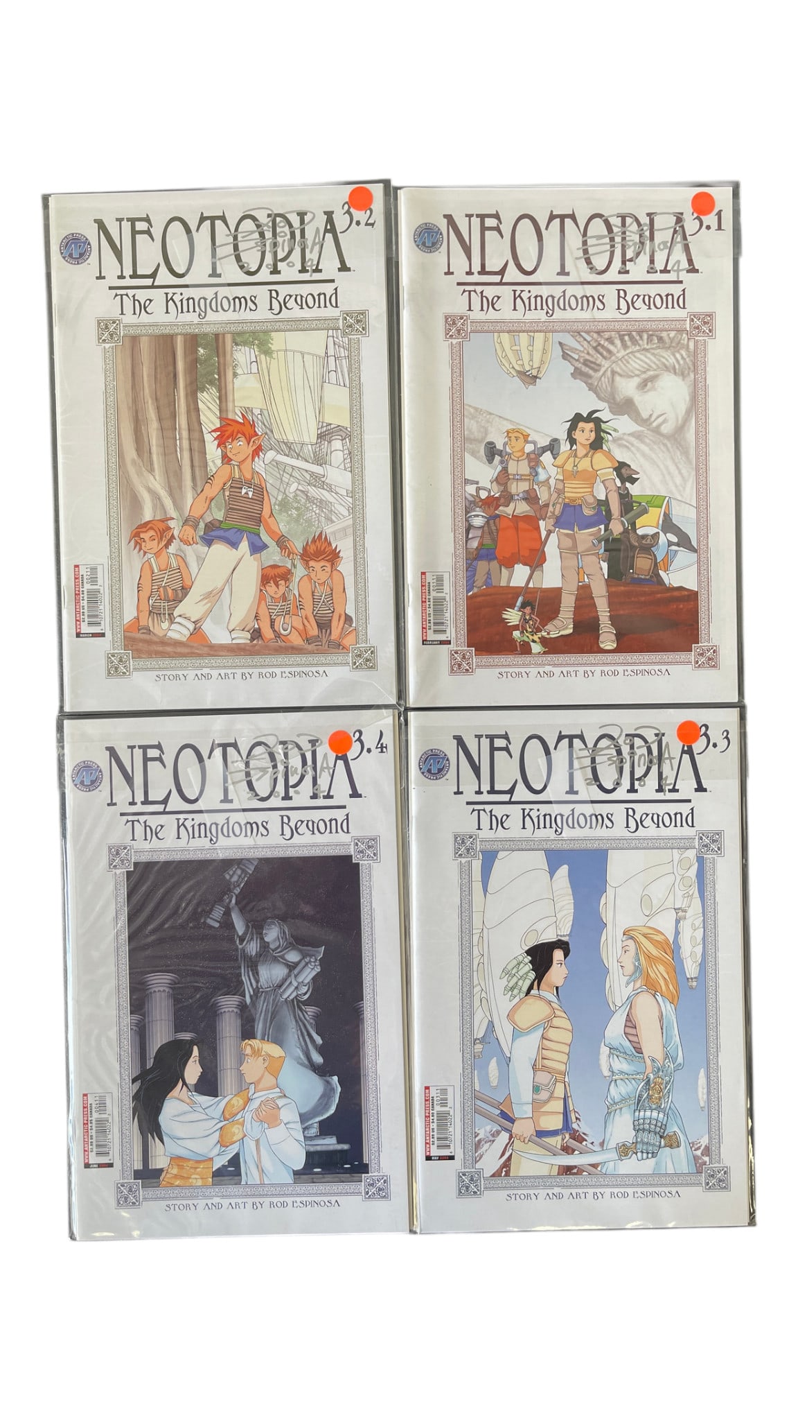 Neotopia Signed Comic Book Collection Lot: Neotopia Signed Comic Book Collection Lot