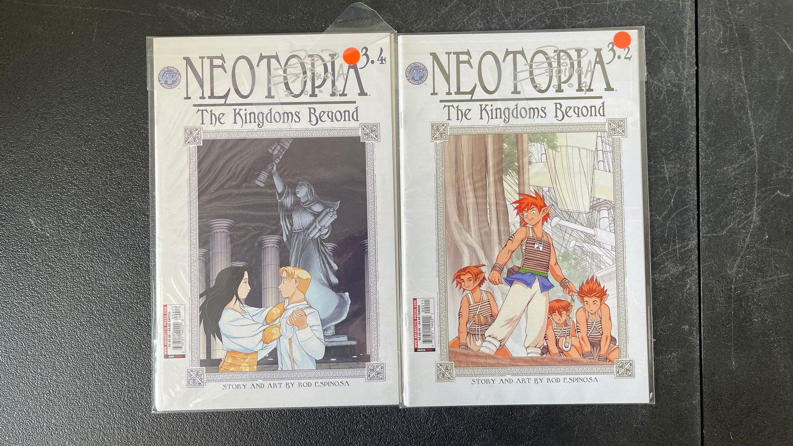 Neotopia Signed Comic Book Collection Lot - 2