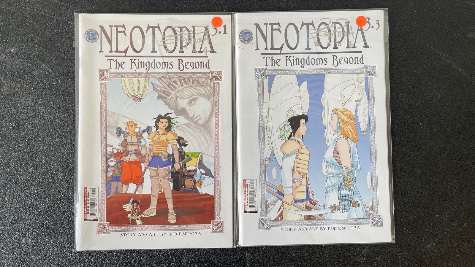 Neotopia Signed Comic Book Collection Lot - 3