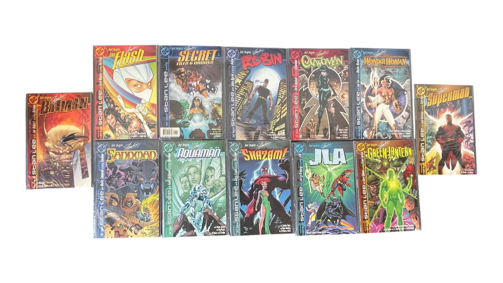 Just Imagine Stan Lee's... DC Comic Books Full Set: Just Imagine Stan Lee's... DC Comic Books Full Set