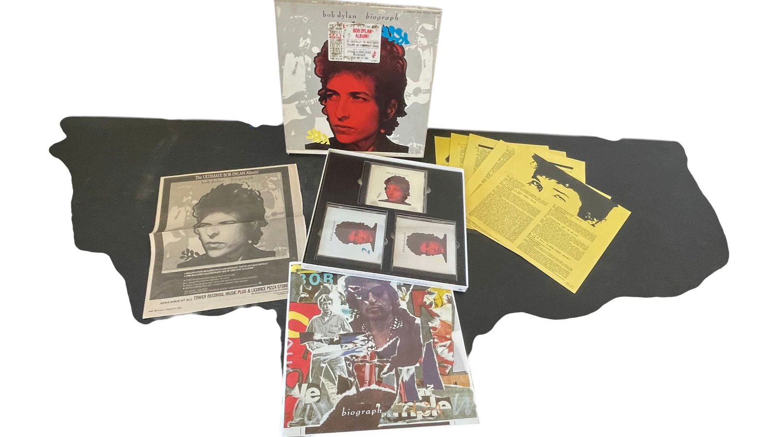 Bob Dylan Biograph CD Case with Inserts: Bob Dylan Biograph CD Case with Inserts