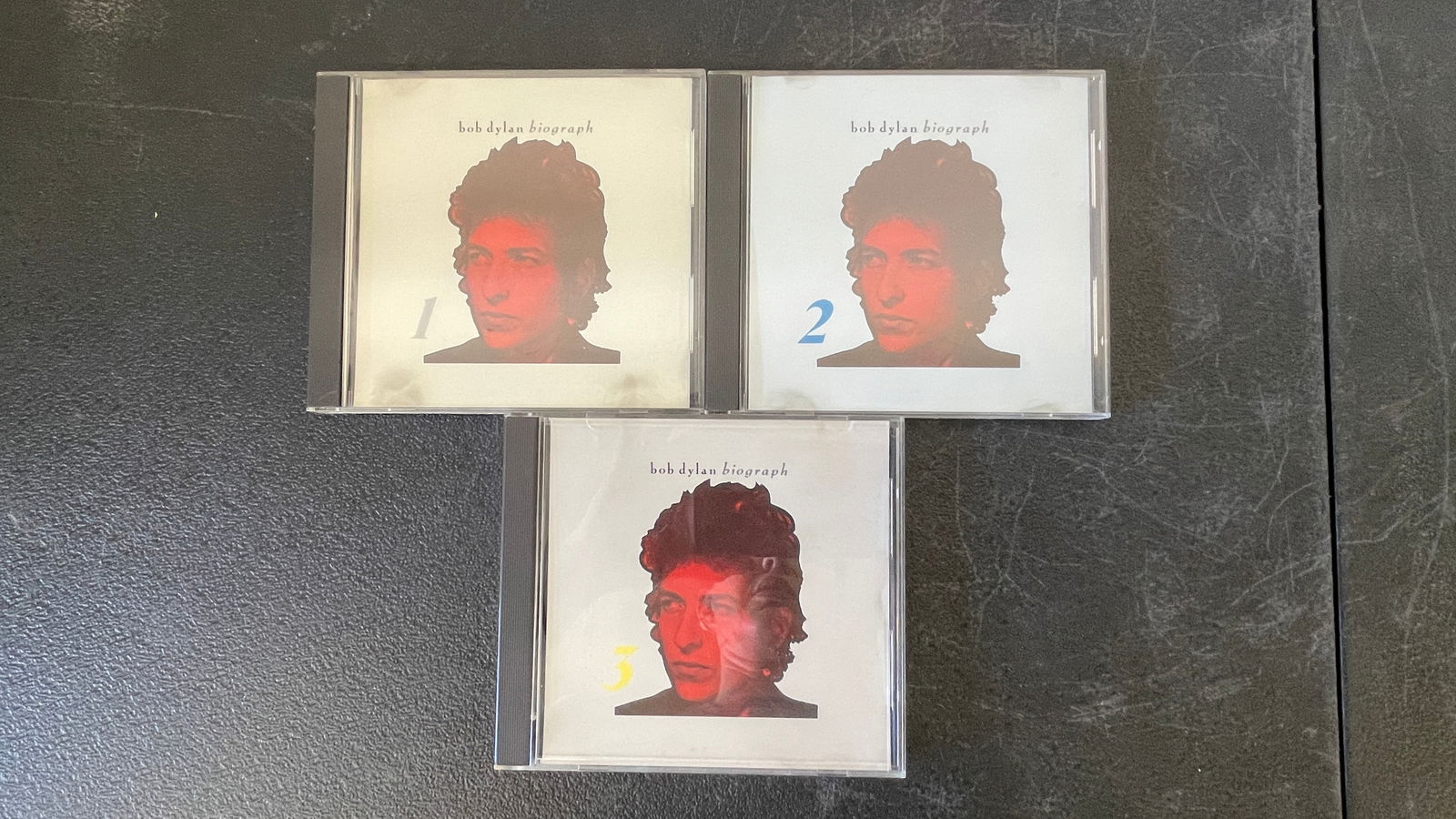 Bob Dylan Biograph CD Case with Inserts - 3