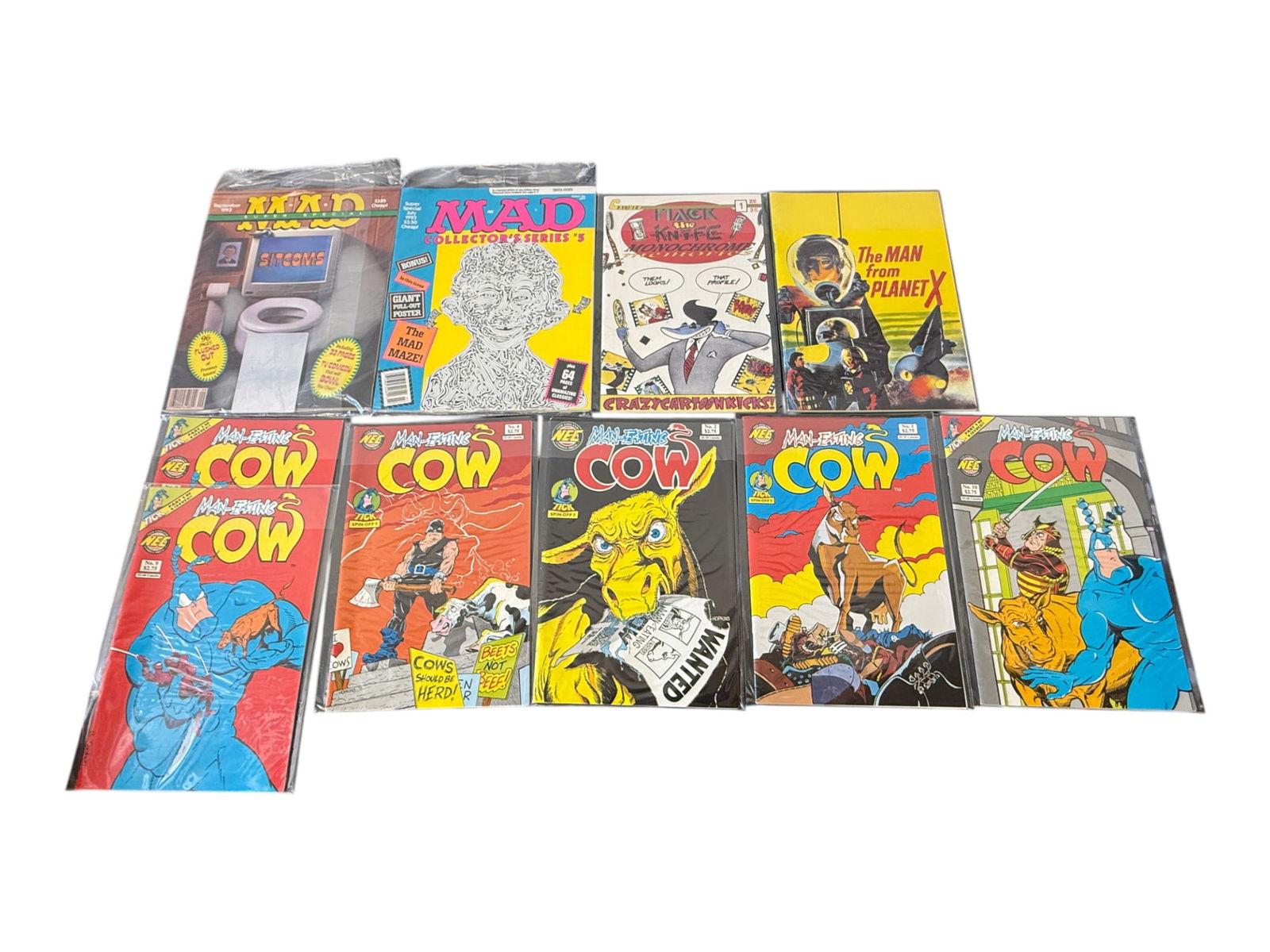 Vintage Comic Book Collection Lot: Vintage Comic Book Collection Lot