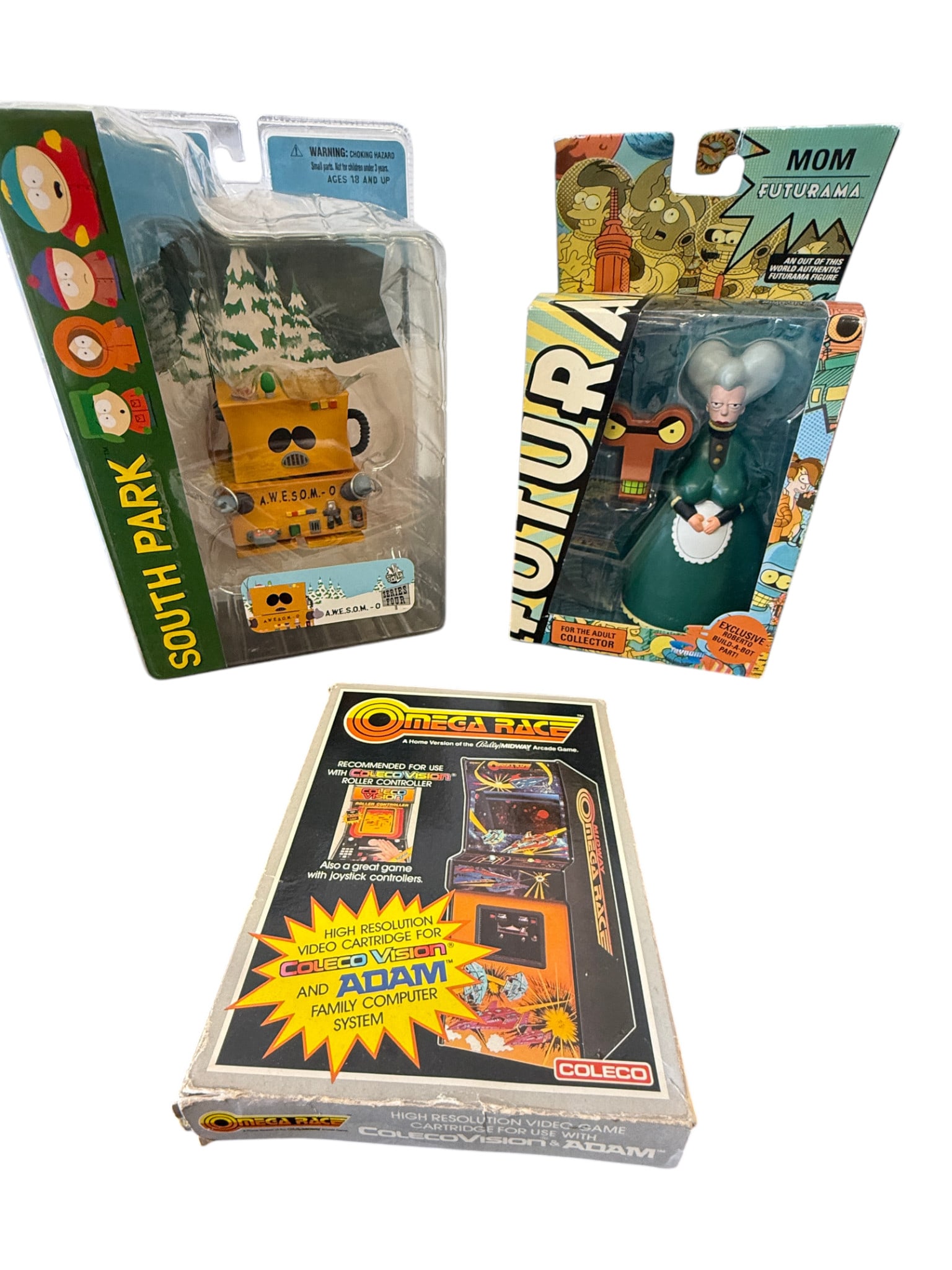 Pop Culture Figure and Vintage Video Game Lot (1 of 1)