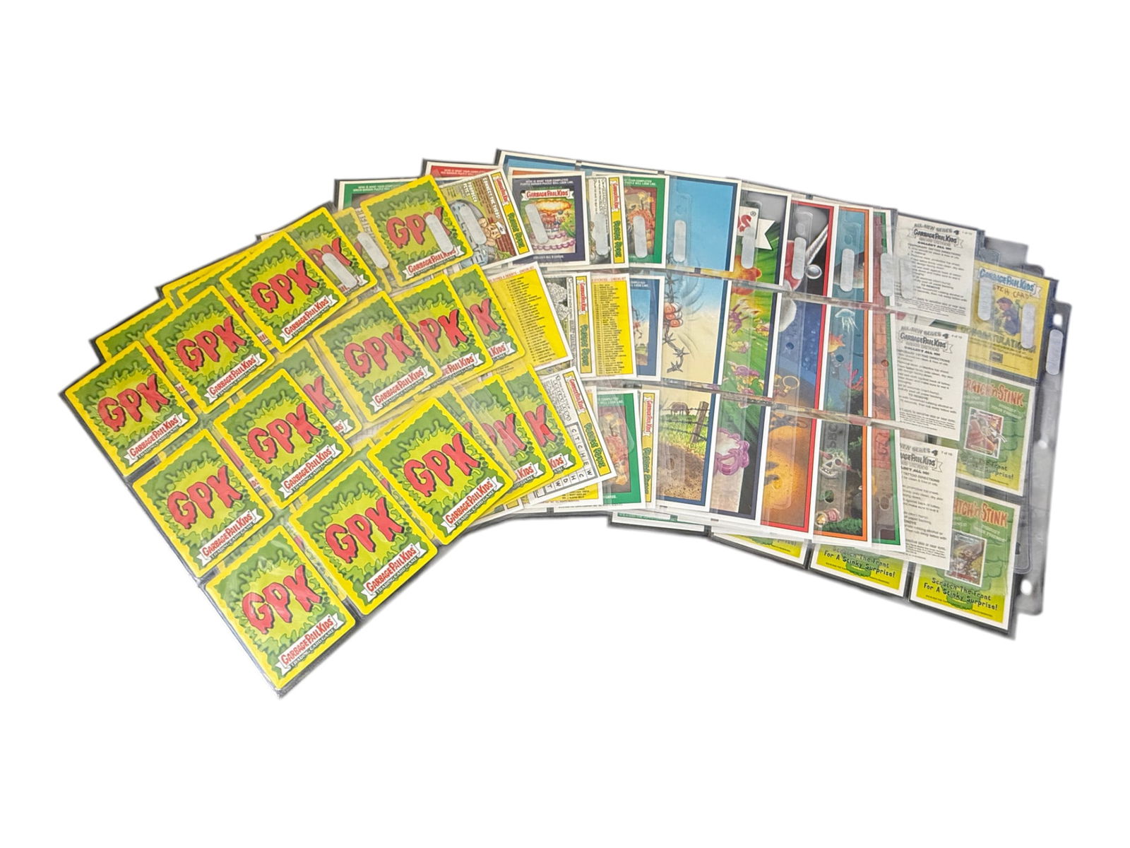 Garbage Pail Kids Sticker Card Group: Garbage Pail Kids Sticker Card Group