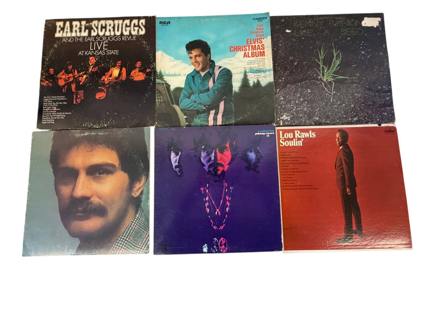 Group of Six Assorted Vinyl LP Records: Group of Six Assorted Vinyl LP Records
