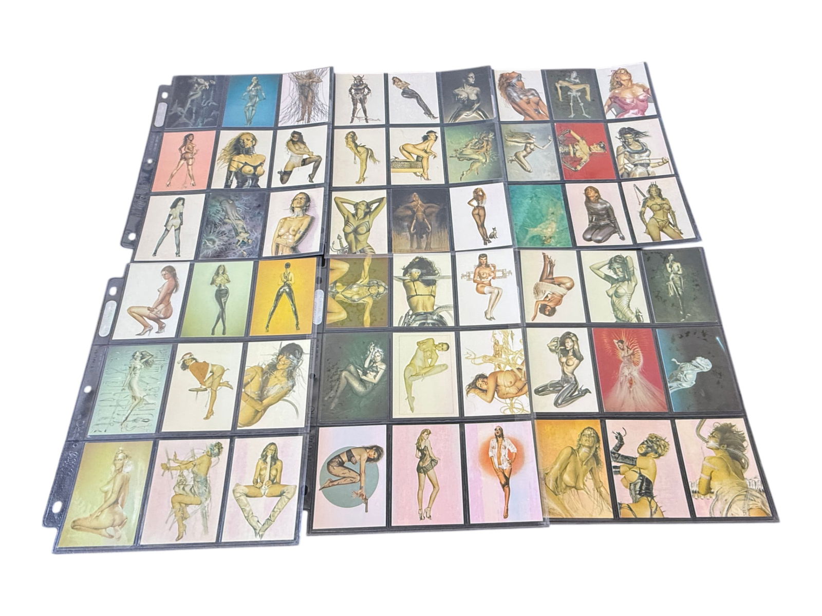 Vintage Adult Erotic Trading Card Collection Lot: Vintage Adult Erotic Trading Card Collection Lot