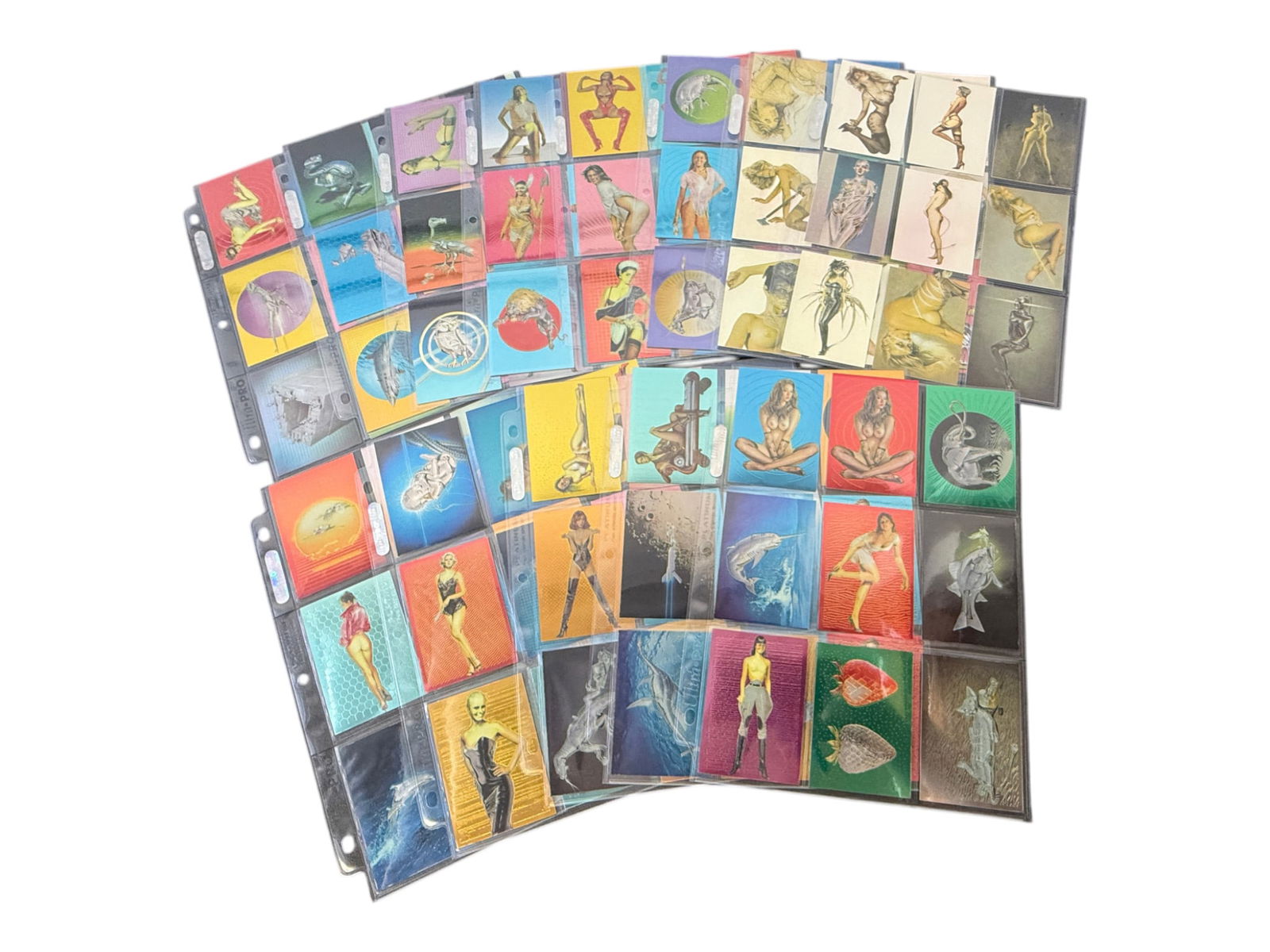 Vintage Adult Erotic Trading Card Collection Lot: Vintage Adult Erotic Trading Card Collection Lot