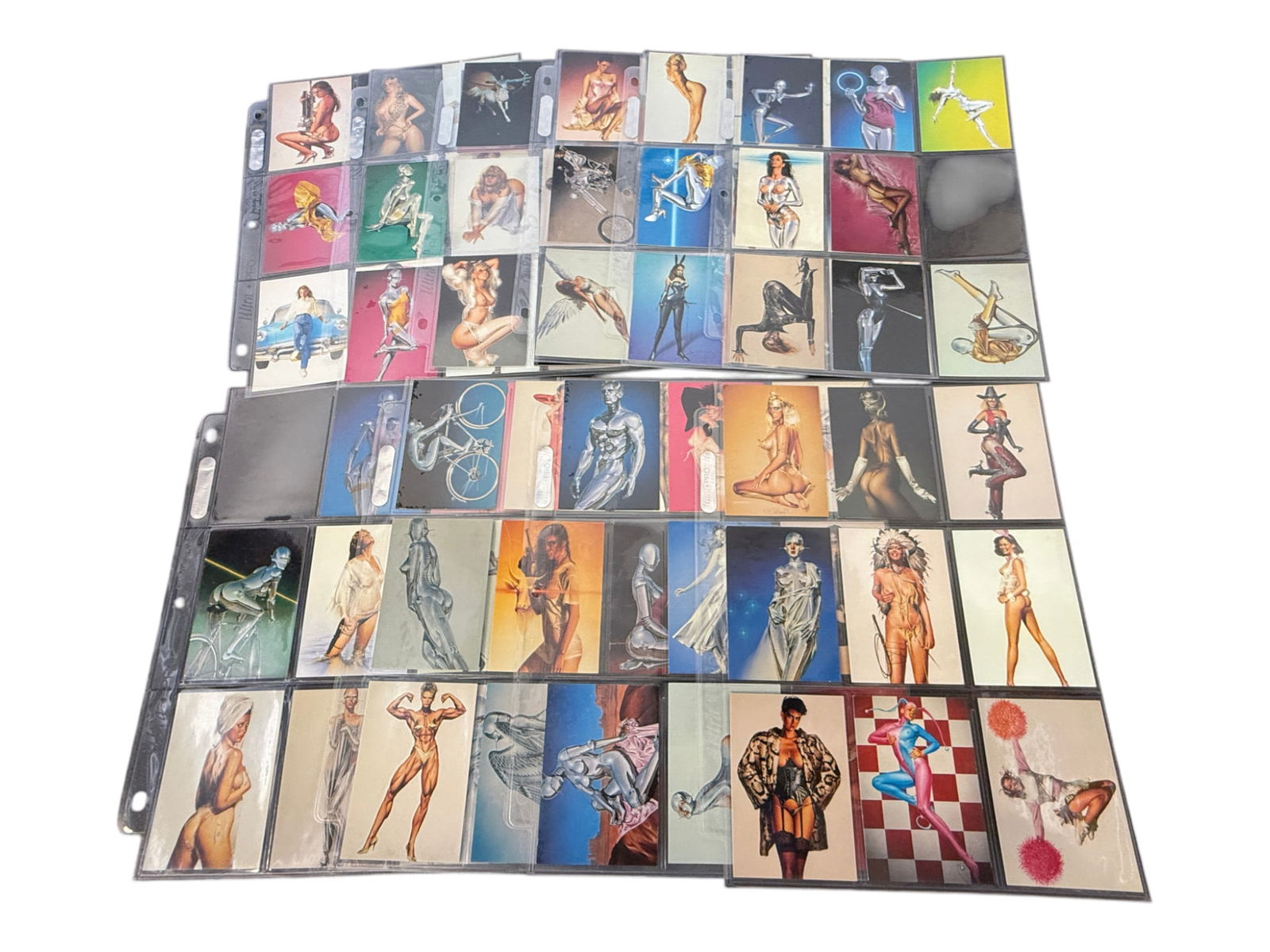 Vintage Adult Erotic Trading Card Collection Lot: Vintage Adult Erotic Trading Card Collection Lot