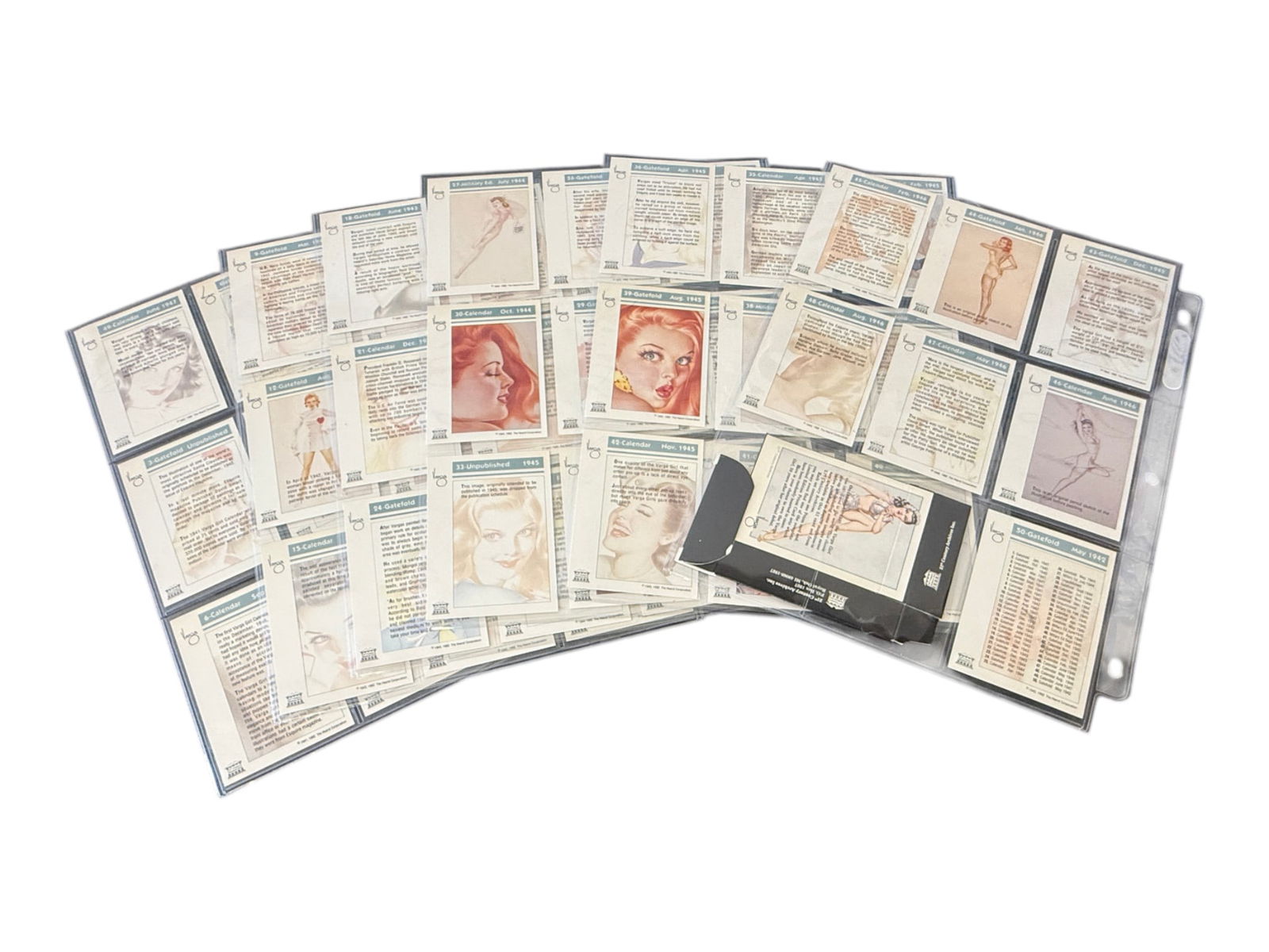 Vintage Adult Erotic Trading Card Collection Lot: Vintage Adult Erotic Trading Card Collection Lot