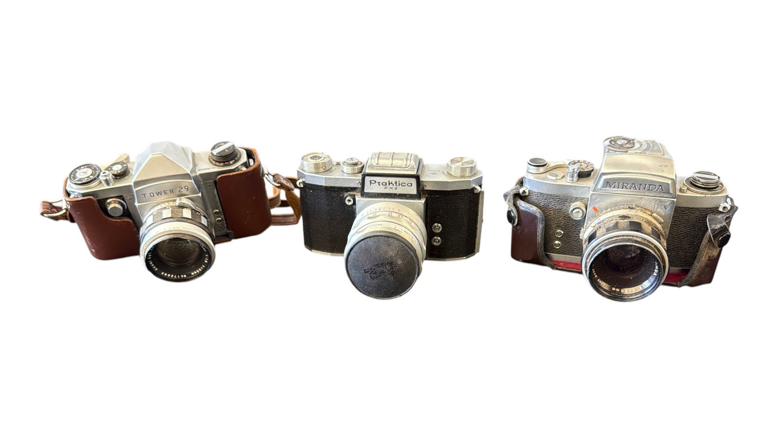 Group of Three Vintage 35mm Cameras (1 of 9)