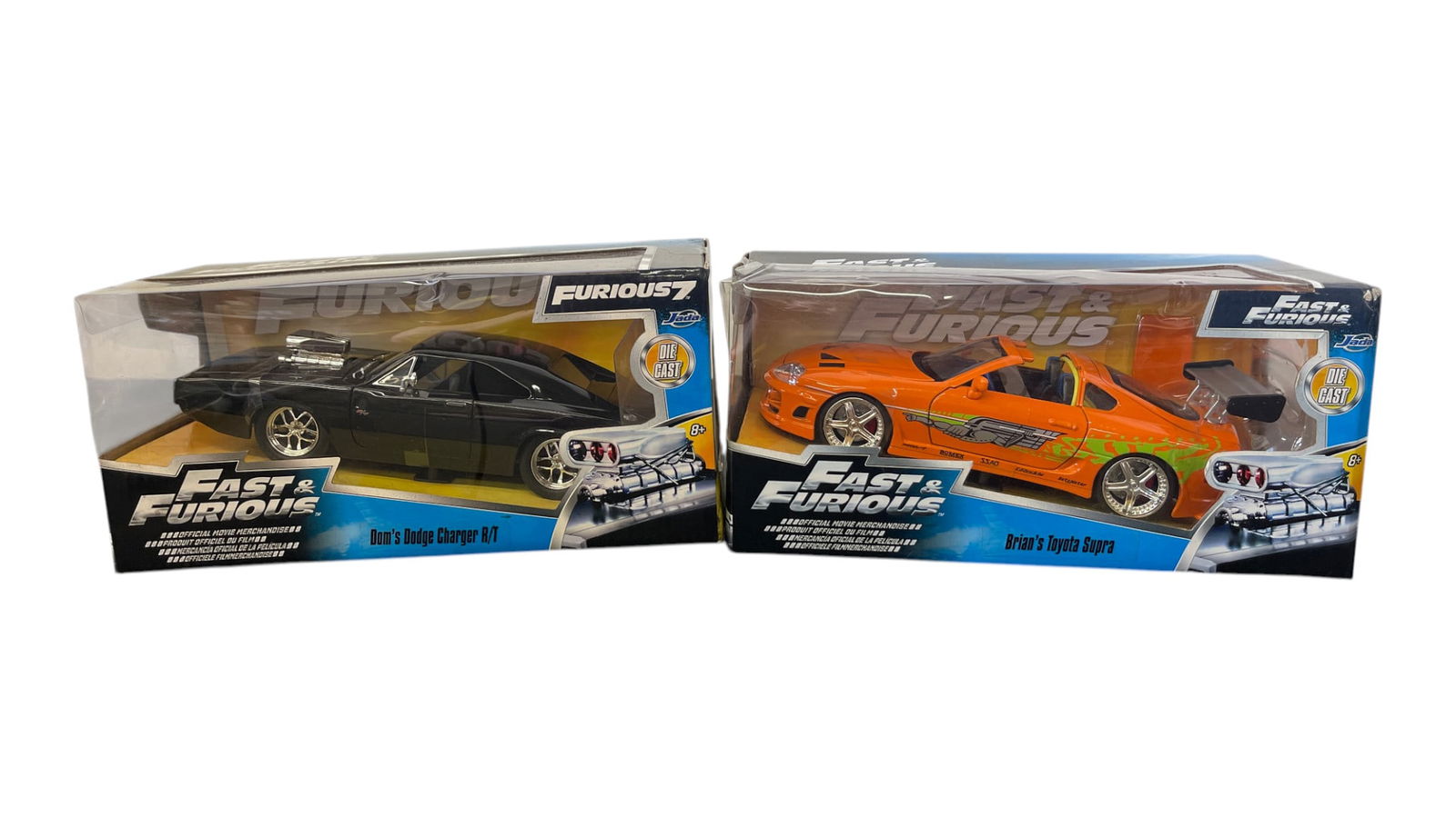 Two Fast & Furious Jada Die-Cast Model Cars: Two Fast & Furious Jada Die-Cast Model Cars
