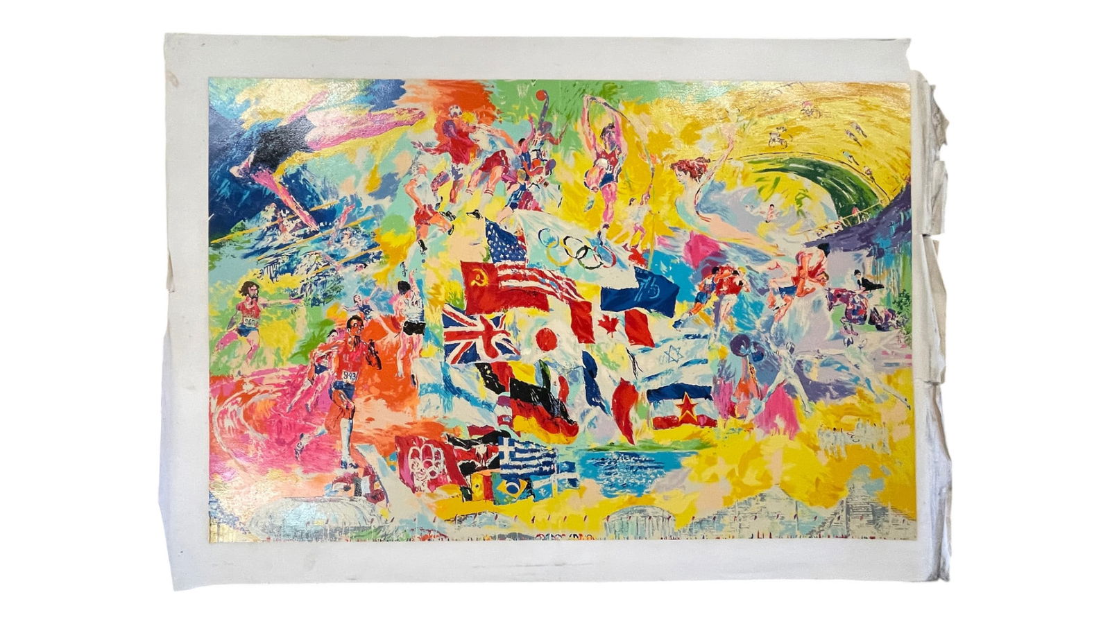 LeRoy Neiman - "Montreal Olympics 1976" Signed/Numbered (1 of 7)