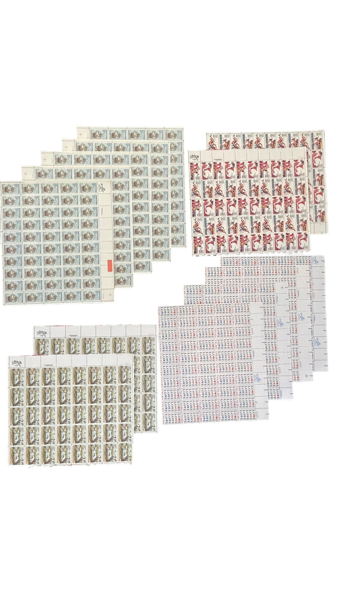 Assorted Mint Stamp Sheets Lot: Assorted Mint Stamp Sheets Lot