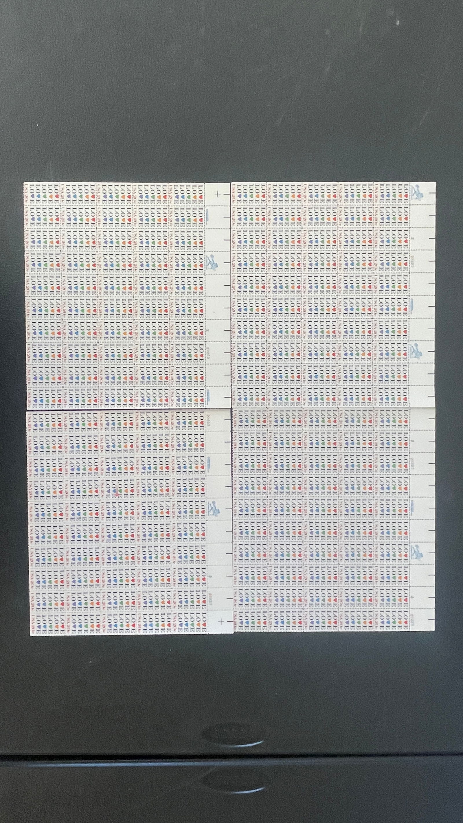 Assorted Mint Stamp Sheets Lot - 4