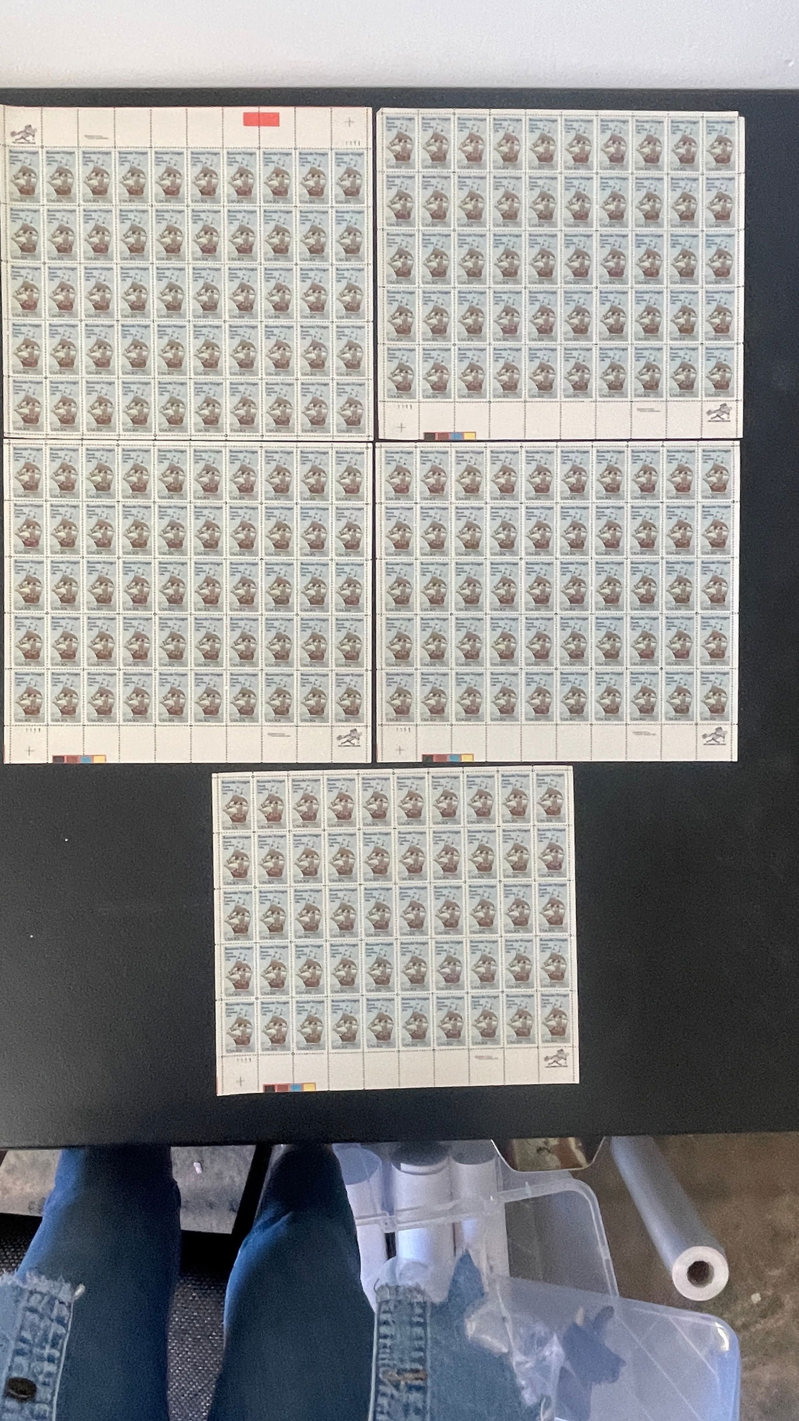 Assorted Mint Stamp Sheets Lot - 5