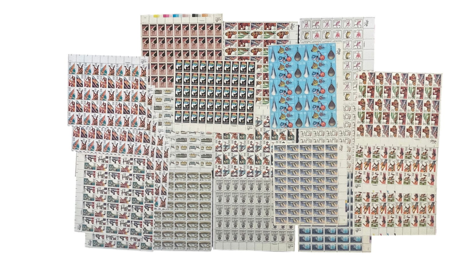 Large Lot of Assorted Mint Stamp Sheets: Large Lot of Assorted Mint Stamp Sheets