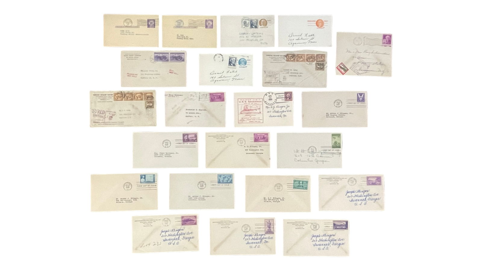 Assorted First Day Covers & Envelopes Lot: Assorted First Day Covers & Envelopes Lot