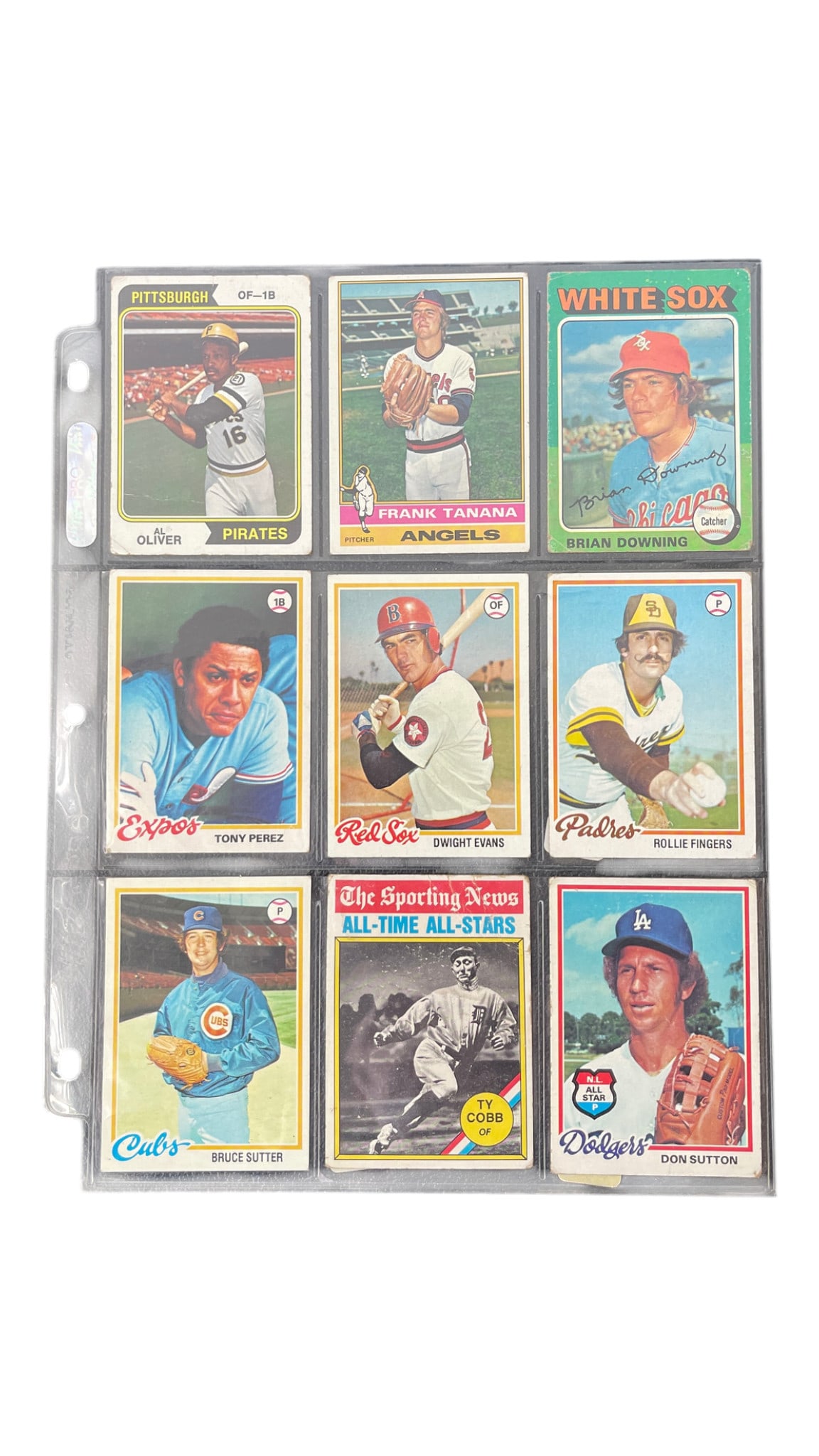 Vintage Baseball Stars Card Group (1 of 2)